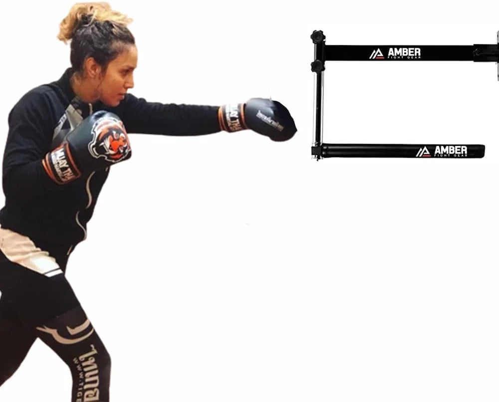 Commercial Heavy Gym Home - Speed with Perfect and for Settings Duty - Boxing Steel Rapid-Reflex or for Adjustable Construction Precision Use Trainer 16