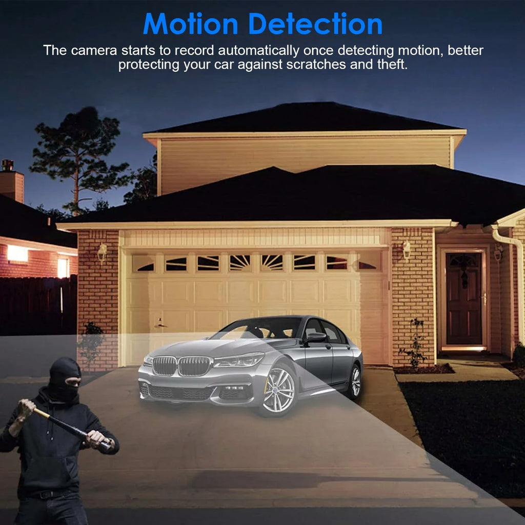 Driving Lens Cam, Parking 1080P DVR Vehicle Car iMounTEK Universal WiFi Recorder, Dual Dash Night GPS with G-Sensor Control APP Vision Monitor Motion Detection