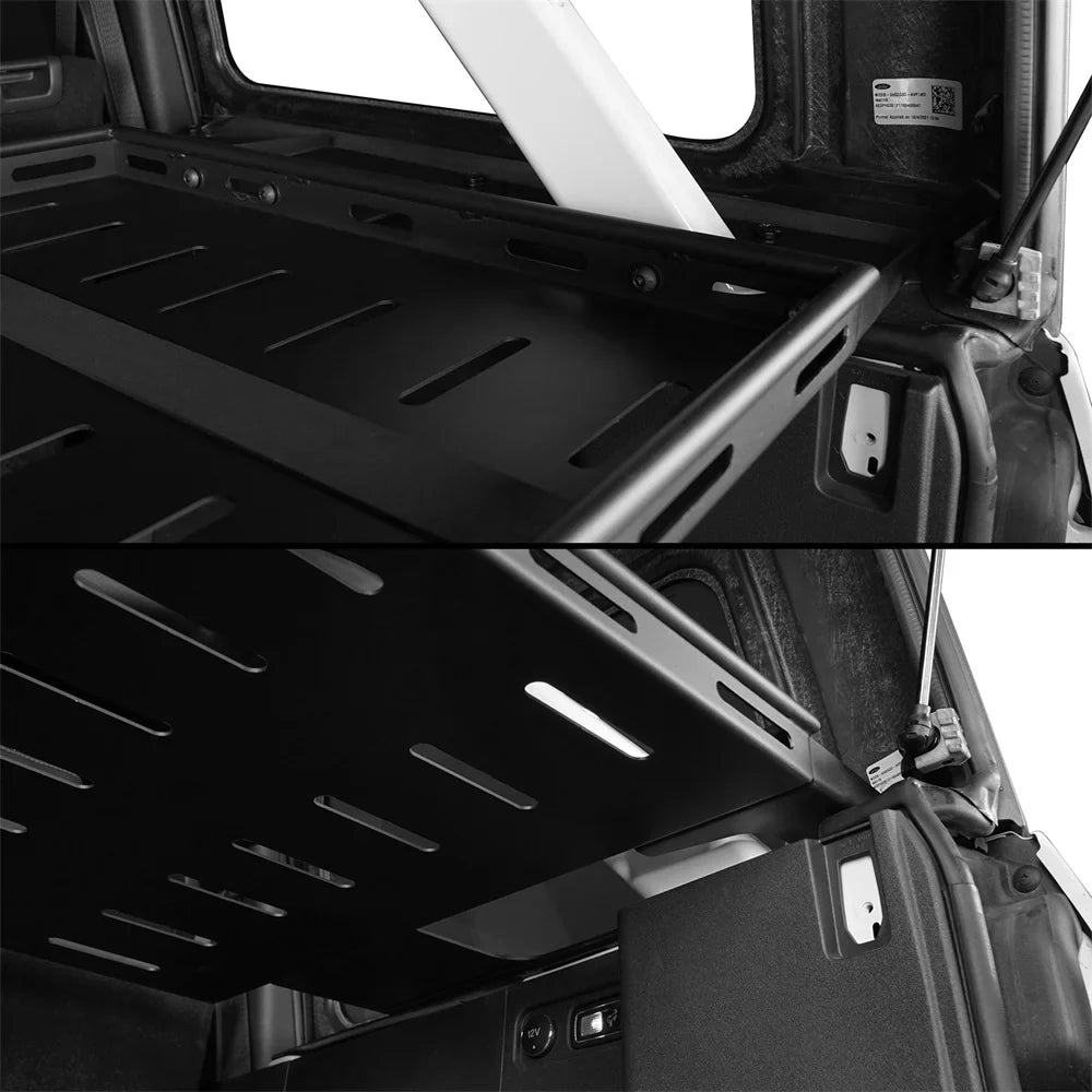 Hooke 2021 Ford 2022 Hardtops Rear Storage Cargo Bronco Rack Basket for 4 Road 2023 Door