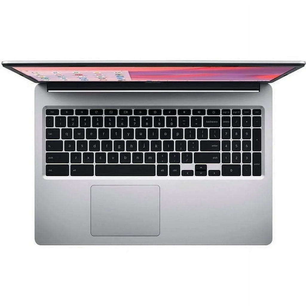 N4020, eMMC, Silver Chromebook Restored Intel Celeron Laptop, + Display OS, Chrome LPDDR4, HD 4GB 64GB 15.6" Accessories 315 Mazepoly Acer
