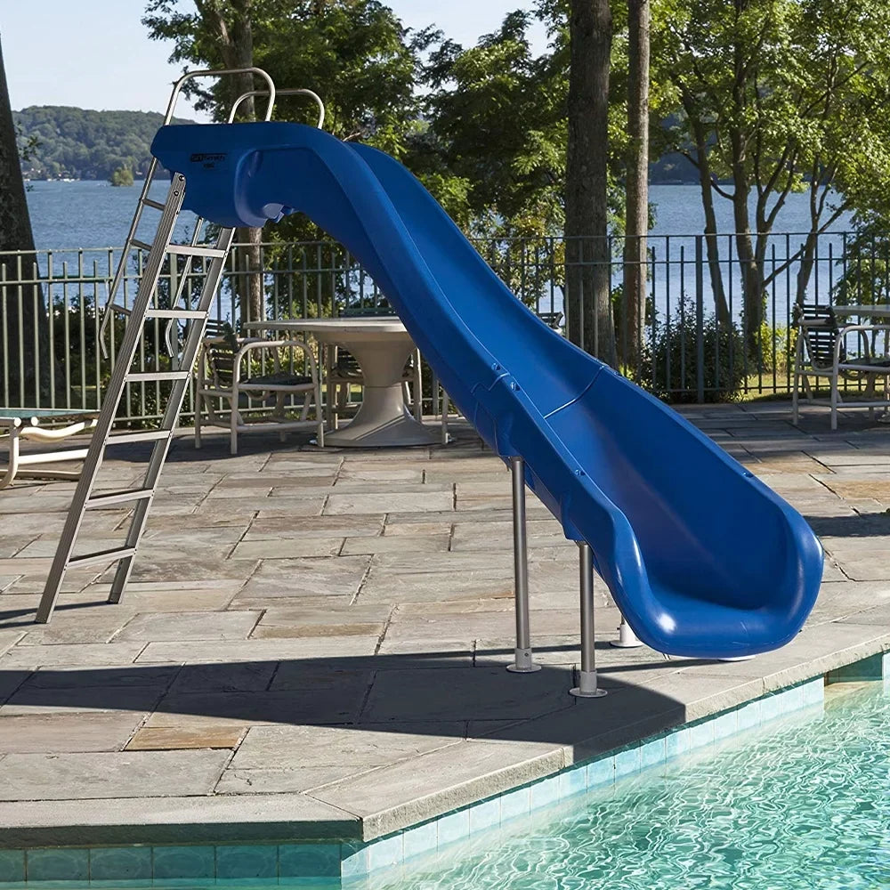 S.R. Pool Left Smith Pools Curve Taupe Swimming for 610-209-58210 Rogue2 Slide