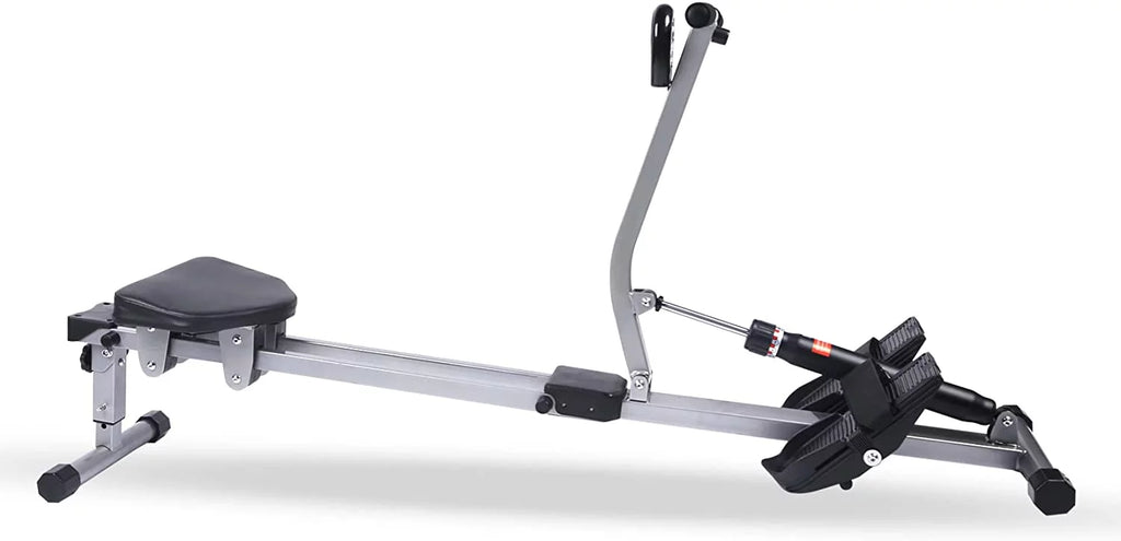 and Digital Monitor of Maximum 260 Load, Black Fitness Rower lbs Machine Rowing YSSOA Ergometer,