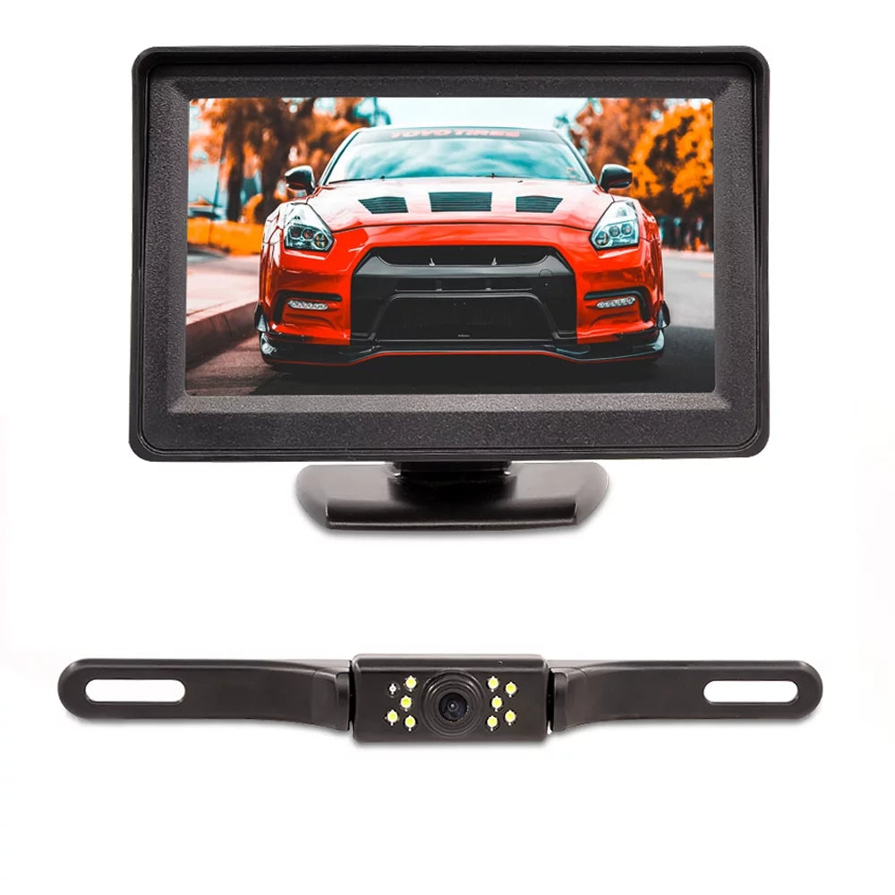 Car Reverse Truck SUV Camera Monitor Lotorasia Backup Kit,Car Camera Pickup for HD