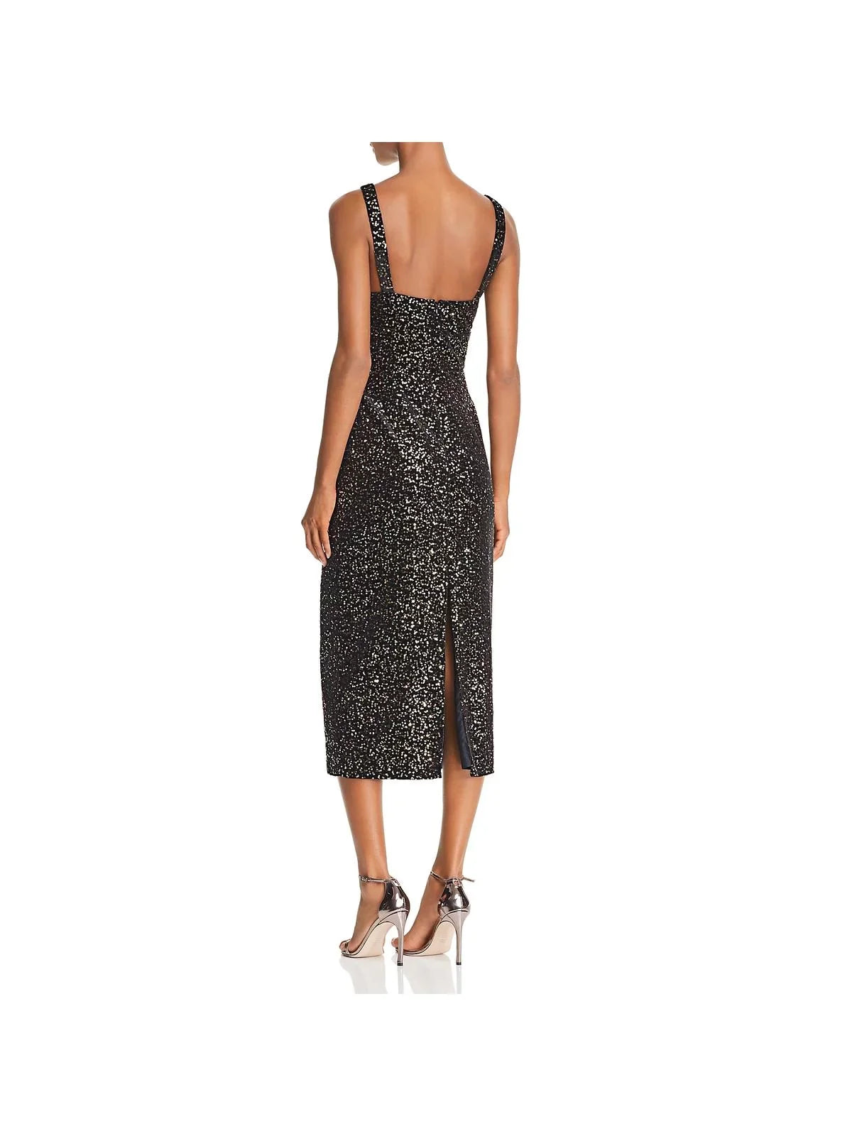 Midi Dress Velvet Sequined Jill Stuart Womens