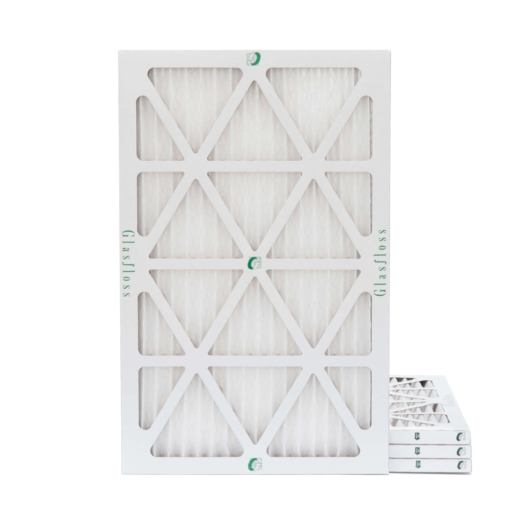 Air 12x25x1 x Box 7/8 Size: MERV ZL Exact Pleated 10 AC of 11-1/2 x Furnace Filters. 24-1/2 Glasfloss 4.