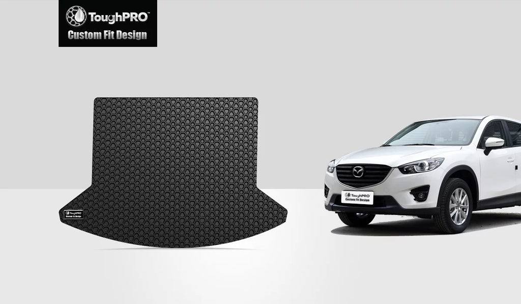 Mat USA) MAZDA Compatible 2018 with All Heavy Cargo (Made ToughPRO CX-5 - Weather - Rubber - in Black - Duty