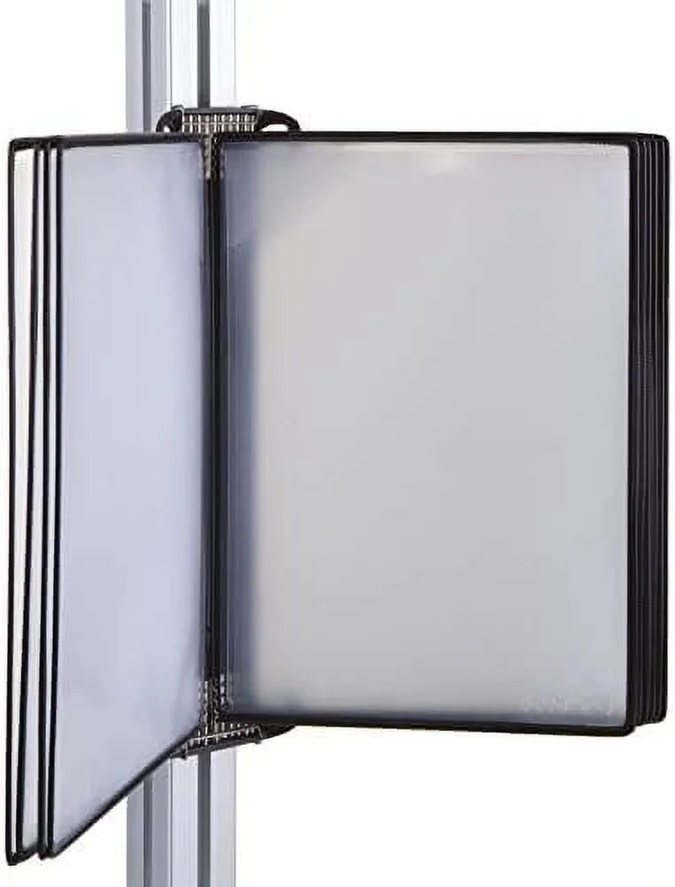 Reference Black Frame, Universal-Size Series 10 Mounted Wall (TP920307) Pockets, PRO Double-Sided Model And Professional Display Outer Viewing, Djois System,
