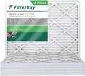 Filterbuy (6-Pack) MERV 8 Filters Pleated 16.38x21.5x1 Furnace AC Air HVAC