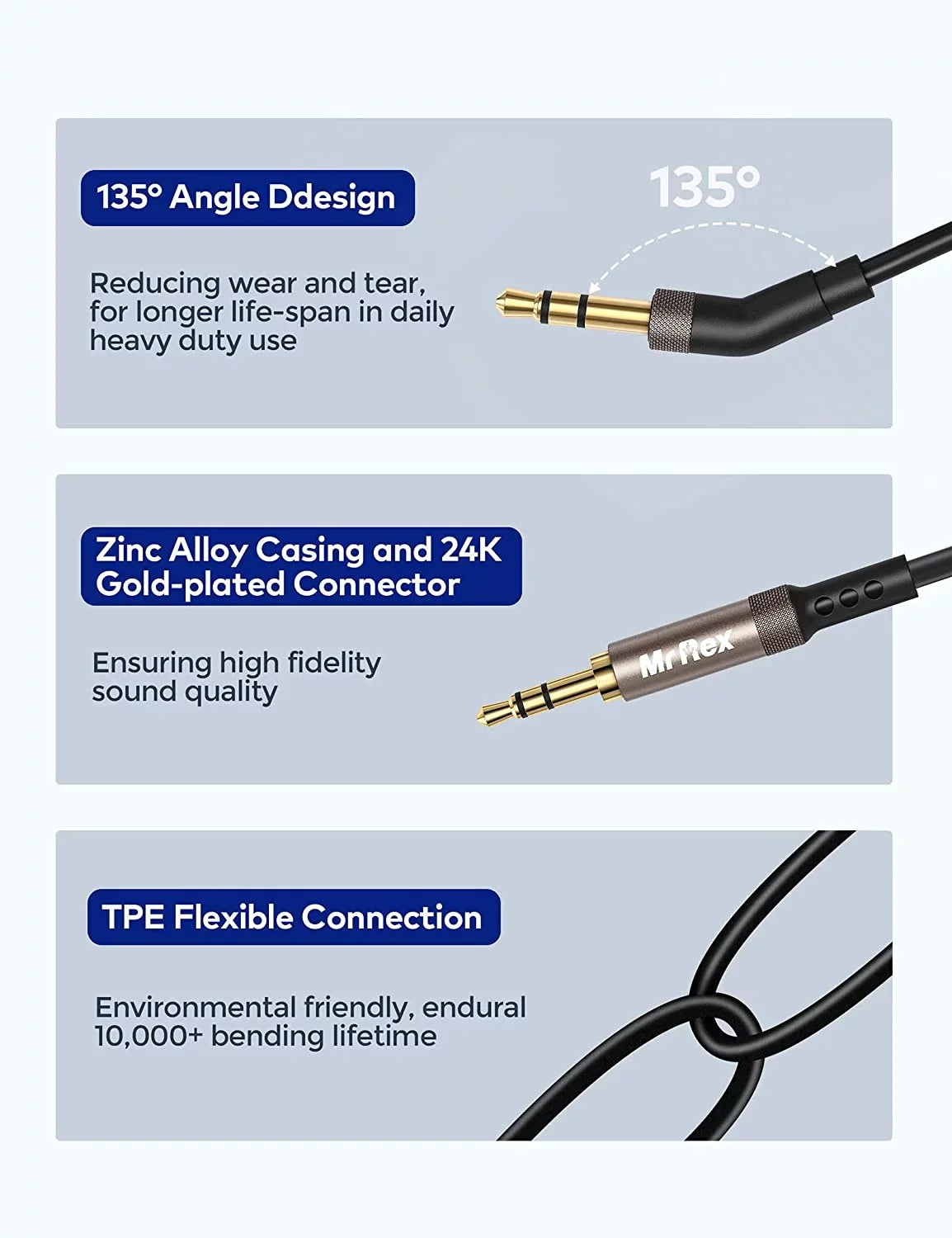 Cancelling for to QC35 Headphones, Cable QC35II 3.5mm JBL QC45 QC25 Rex Aux Noise Cord Bose QuietComfort 700 Mr 2.5mm