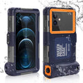 Underwater Inch Diving Professional Case Waterproof to Lanyard all Video Surfing 18T Snorkeling Swimming [15m/50ft] Tecno Phones Photo with 6.9 Housing Protective And Camon Up for LCD UrbanX
