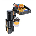 Snack Tray with 4IN1 Expander Drink Phone Cup Tray Anself Holder Car Adjustable Dual Holder