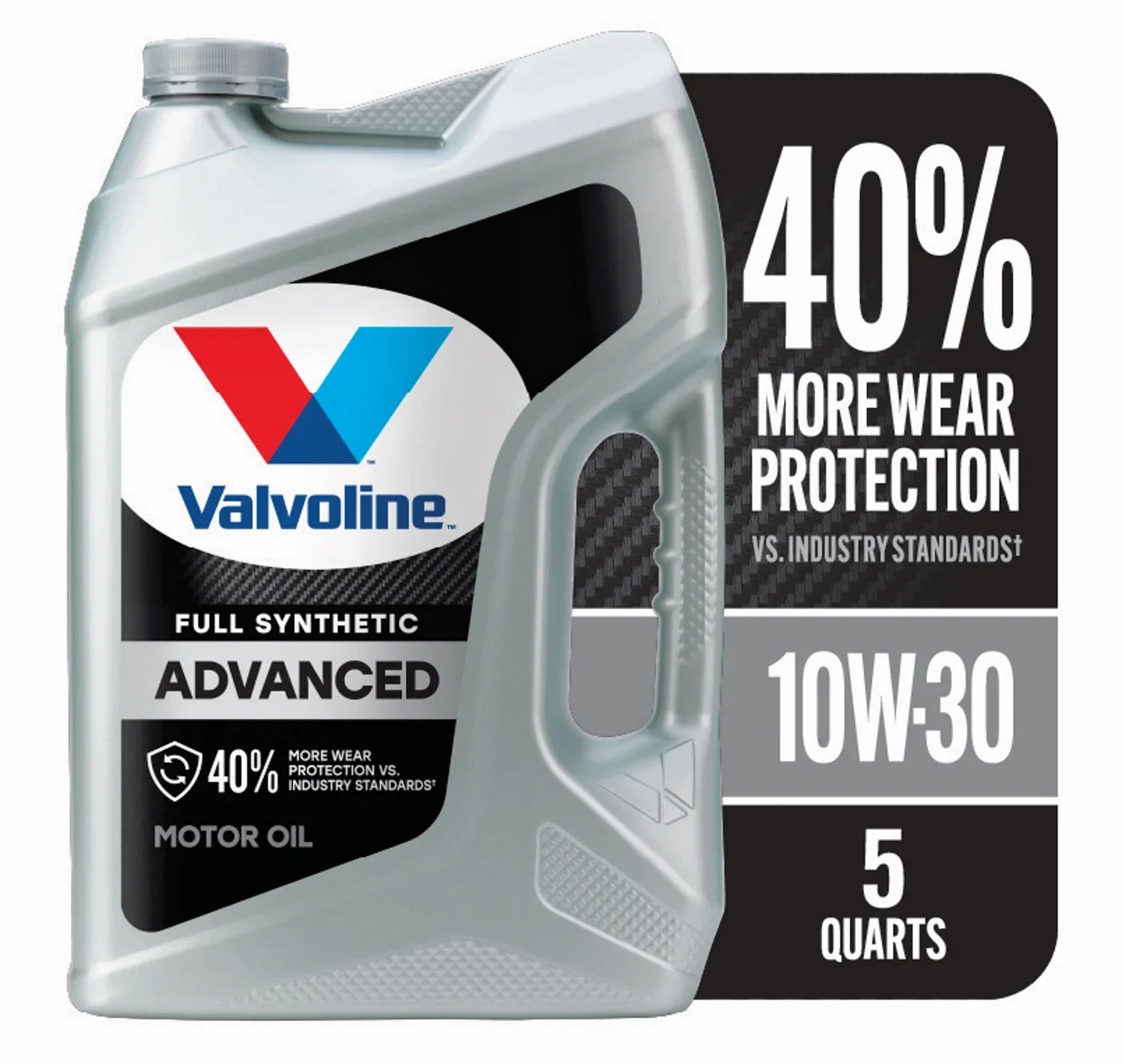 QT 5 Valvoline Synthetic Motor Oil 10W-30 Advanced Full