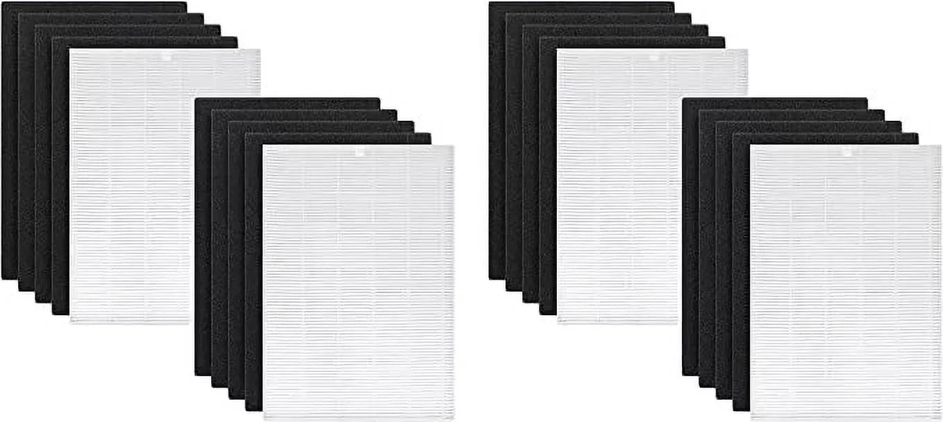 Filter Airmega Carbon True Compatible Nispira HEPA AP-1216L, Purifier Sets Coway AP-1216-FP Replacement 4 Air with