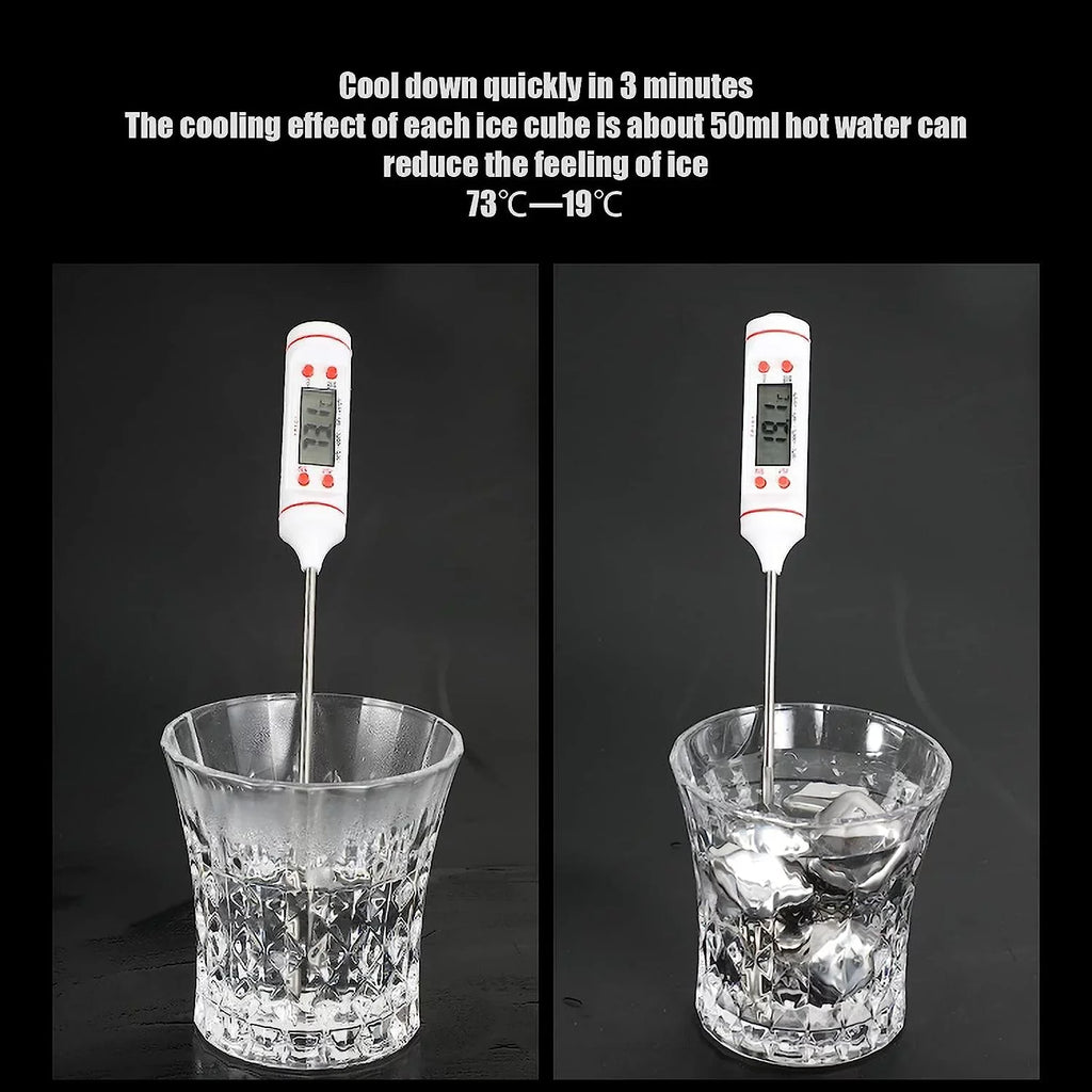 Rocks Chilling Stainless Steel Party Drinks Reusable Metal Ice Wine Tonic Whisky Women(Size:16 for Men Whisky Pieces,Color:Square) Gin Cooling Cube Scotch Stones