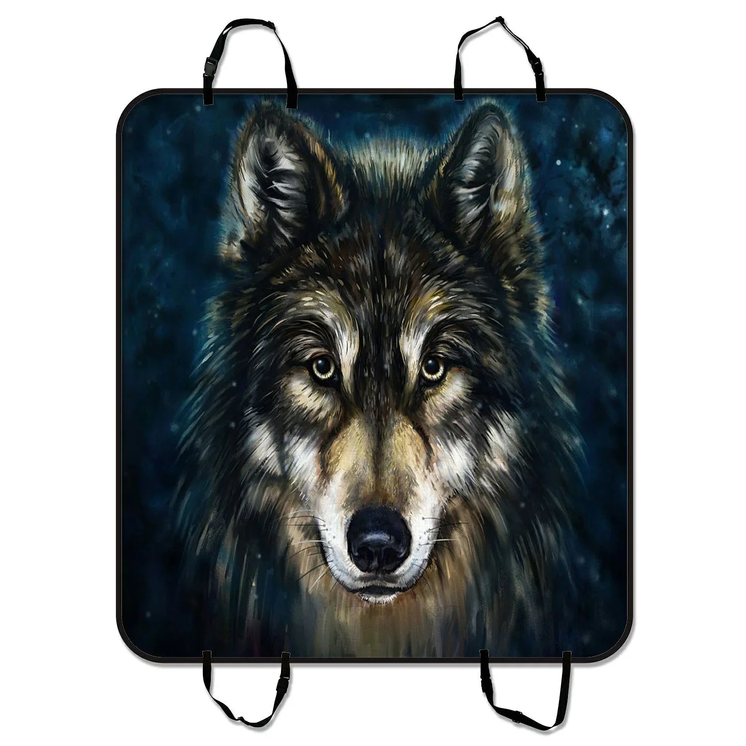 Mat Car Cars Wolf Dog SUV Cover Trunk Hammock Car inches and Seat Trucks 54x60 Black GCKG Seat Pet For Brave Mat Mat Cargo