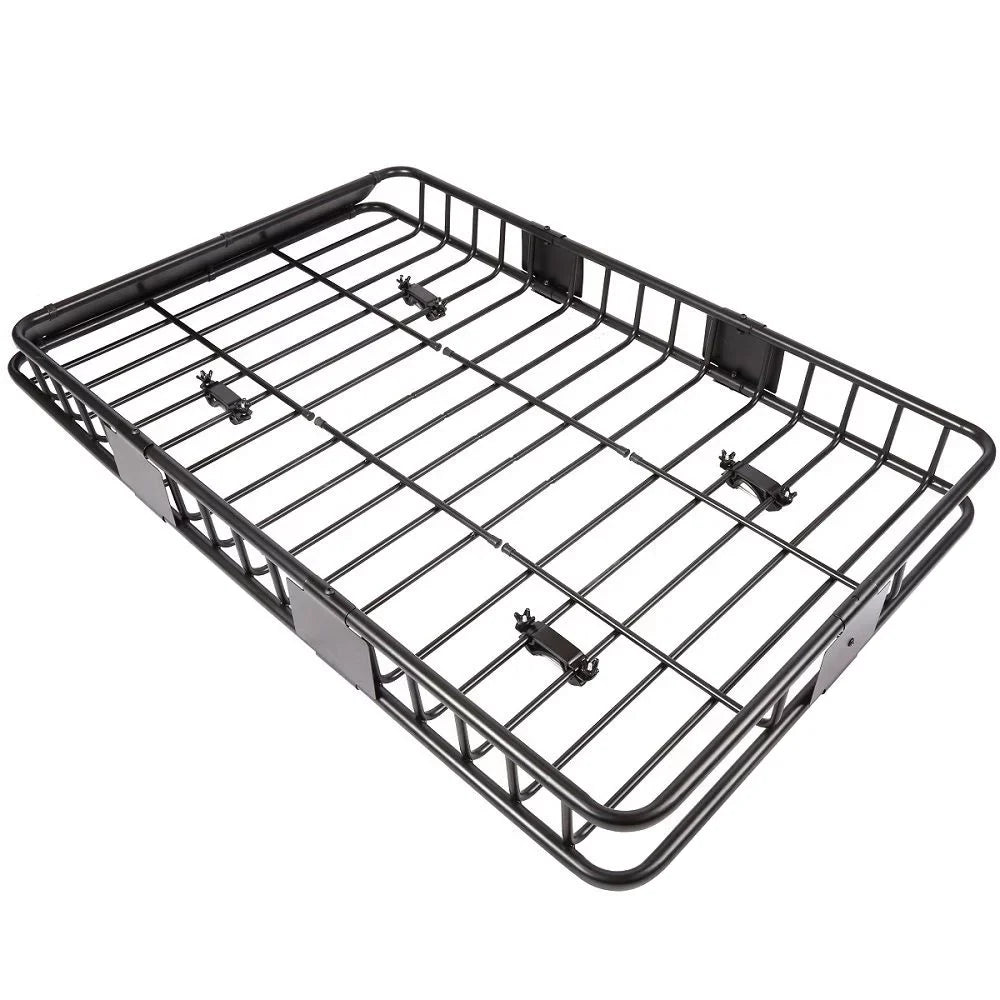 Luggage 6" Cars 39"x Extension 64"x Carrier Truck Basket Cargo Roof 150 Capacity SUV Top Holder Universal Rack for LB Car Jeremywell