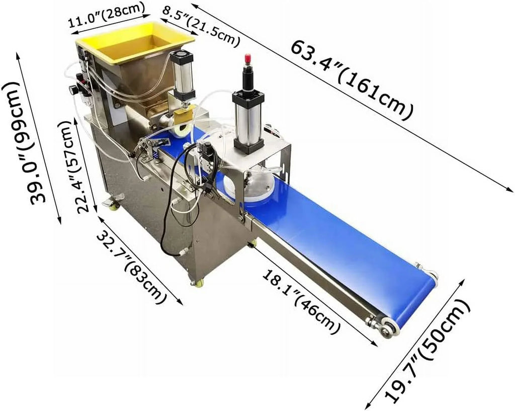 Cake 110V Dough Pastry Full-automatic Pizza and Dough Divider Press PreAsion Machine
