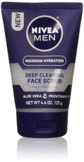 Of 2) 4.4 (Pack Face Original, Oz Men Cleaning For Deep Nivea Scrub