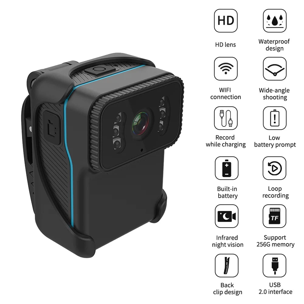Camera,Loop Wireless 1080P Lens Lens Video Battery Built Vision Wide Loop Camera WiFi dsfen Video Loop Radirus Video Video Video Daily Waterproof Battery Built-in Vision Waterproof
