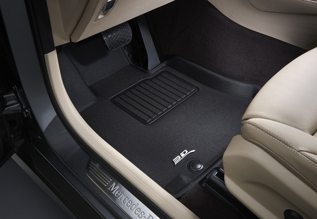 compatible 3D Row 2022-2024 - MAXpider KAGU JEEP with CHEROKEE L Front (BLACK) Mat Floor GRAND