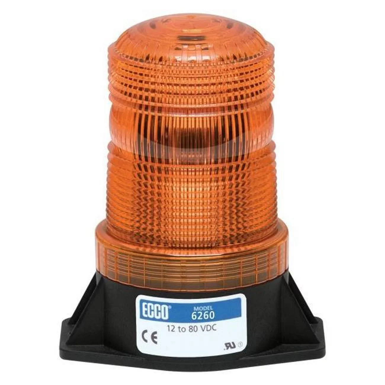 Medium Side Profile Beacon Safety Wire Group Exit LED Amber ECCO 2-Bolt Light Mount 6262 Series