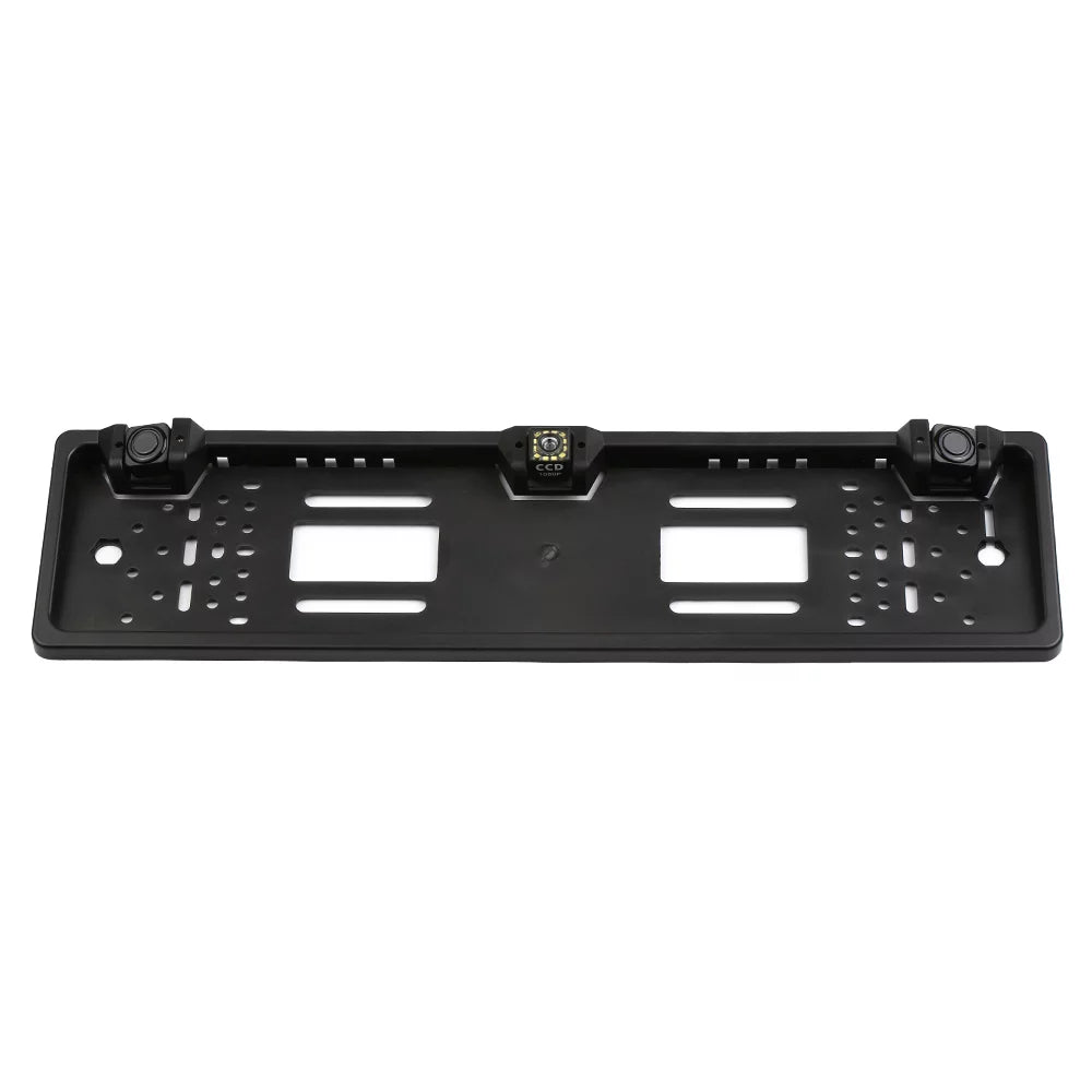 and - Camera Plate Sensor Integration 12 Rear with License System Camera Reversing Frame View European LED Parking