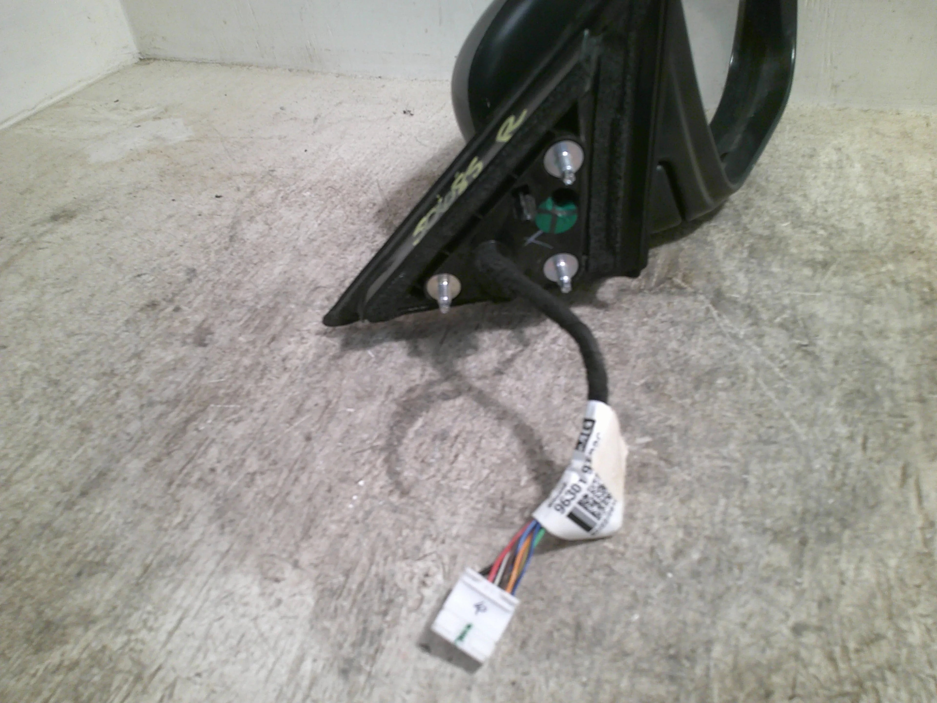 Passenger Nissan W/ OEM 15-16 LKQ Door Camera (Good) RH Side Mirror Rogue Pre-Owned