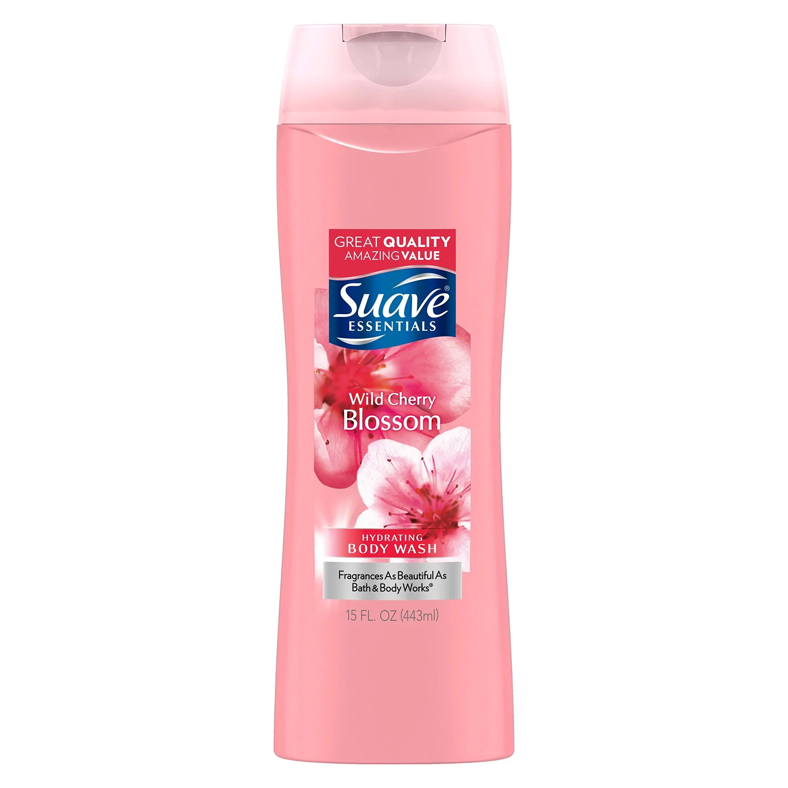 Of 15 (Pack Cherry Body Suave 3) Wild Blossom, Essentials Ounce Wash,