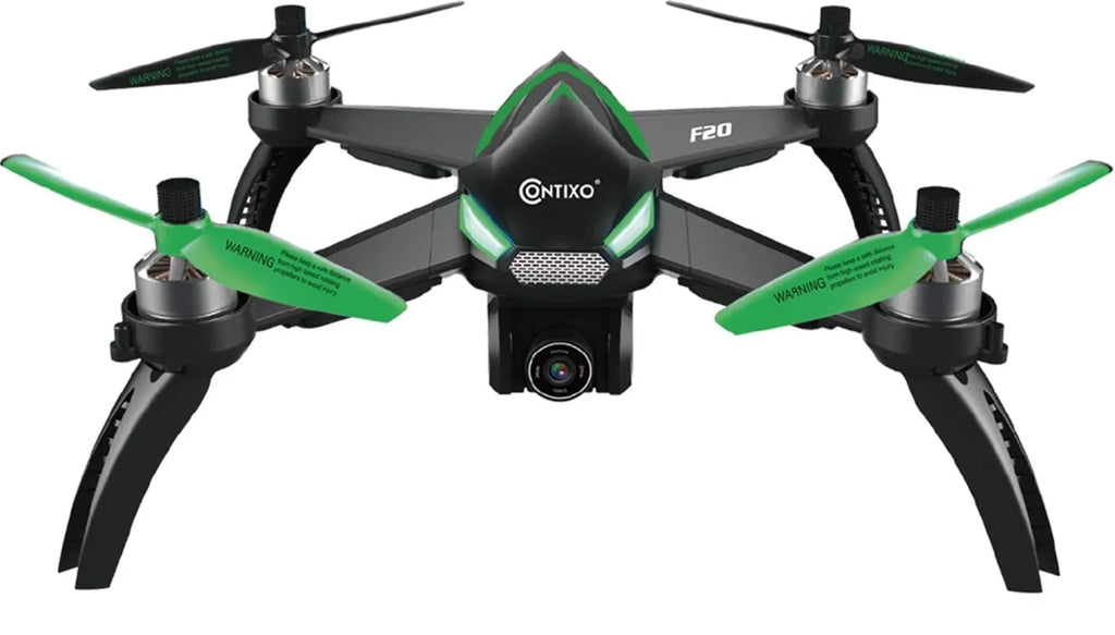 App Contixo - Open Box F20 Drone RC Quadcopter BLACK/GREEN Remote Controlled