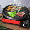 Pan Portable Induction Smokeless Picnic Indoor Outdoor BBQ Lightweight Grill Tray Camping Household Frying