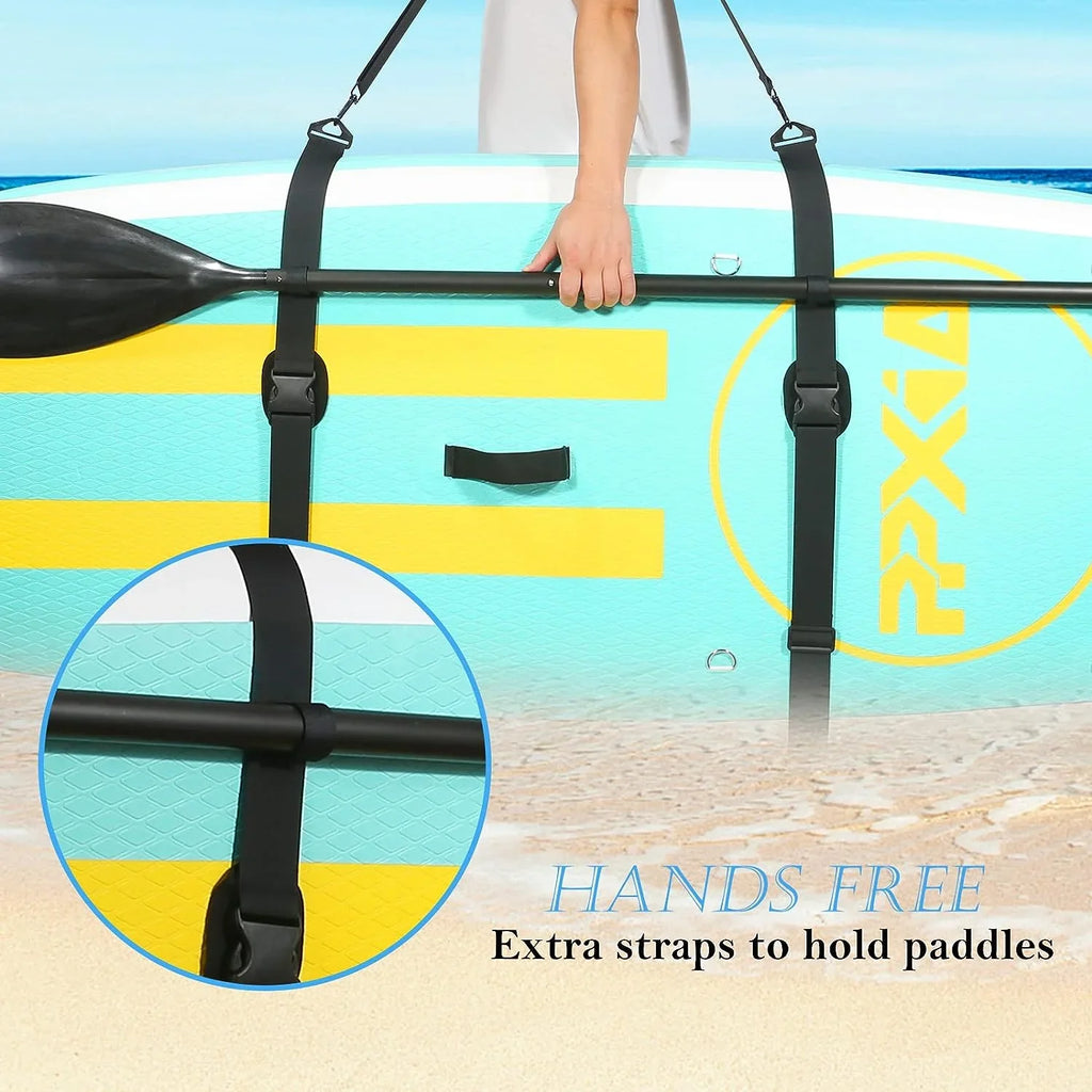 Canoe Carrying Paddle Longboards, Strap Board Women Paddleboards, and Board for Men Paddle Adjustable Boards, for Accessories Carry Surfboards, and SUP Kayaks Strap,