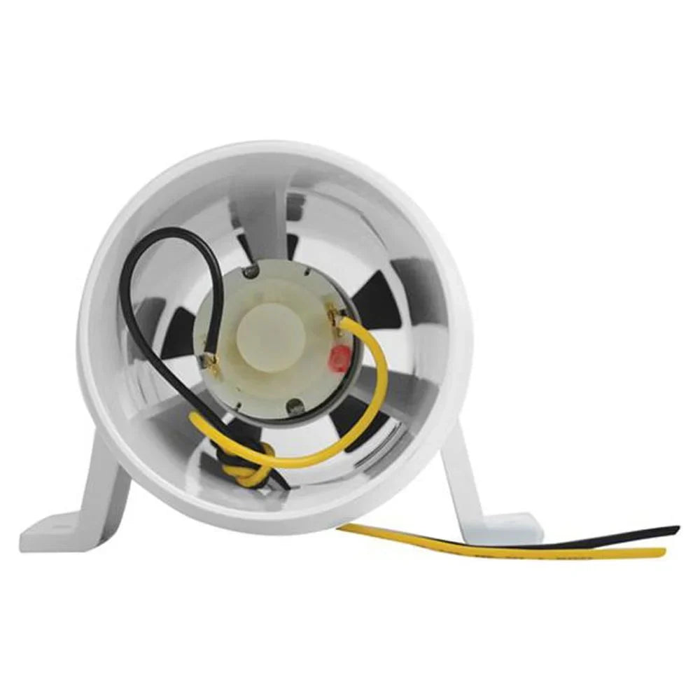 in-Line Turbo Bilge Series 3-Inch 1733-4 Diameter Resistant, Interior 12-Volt Attwood Blower, Water Vent 3000 for Hose,