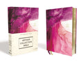 Red Edges, Art Print Edition, Board, Comfort Letter Gilded Cloth Artisan Over Pink, Collection Bible, (Hardcover) Niv,