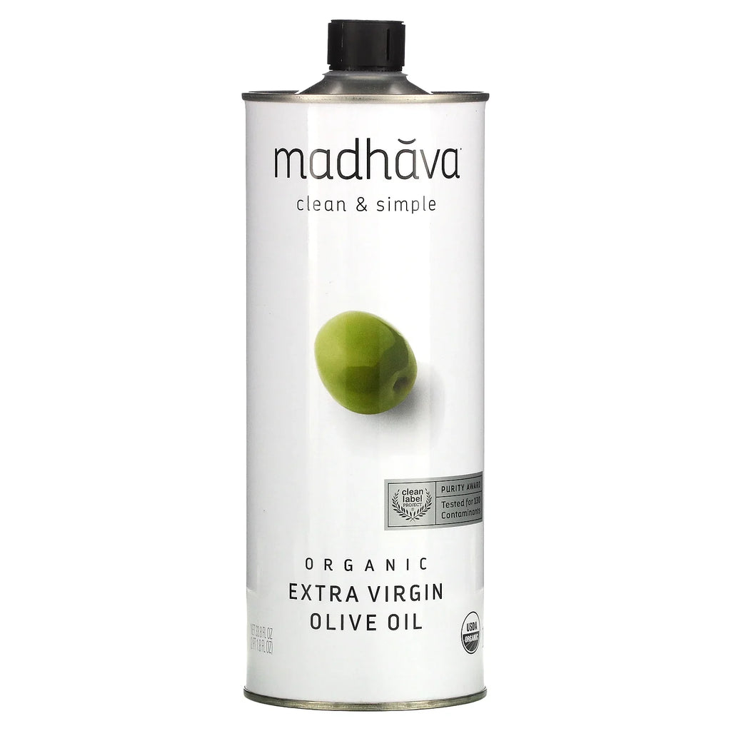 Olive Madhava Natural Extra 33.8 fl Oil, oz Sweeteners Organic Virgin