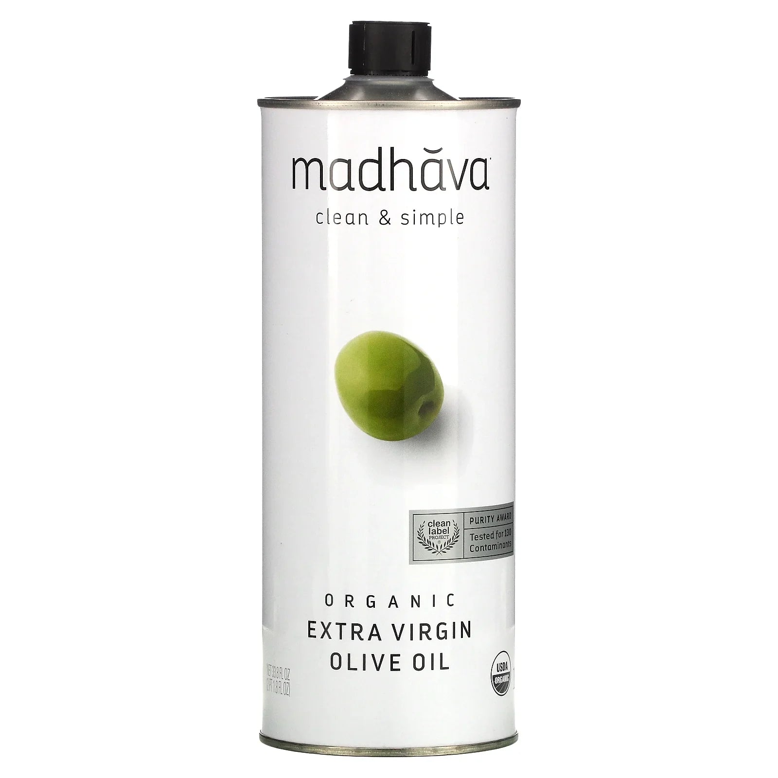Olive Madhava Natural Extra 33.8 fl Oil, oz Sweeteners Organic Virgin