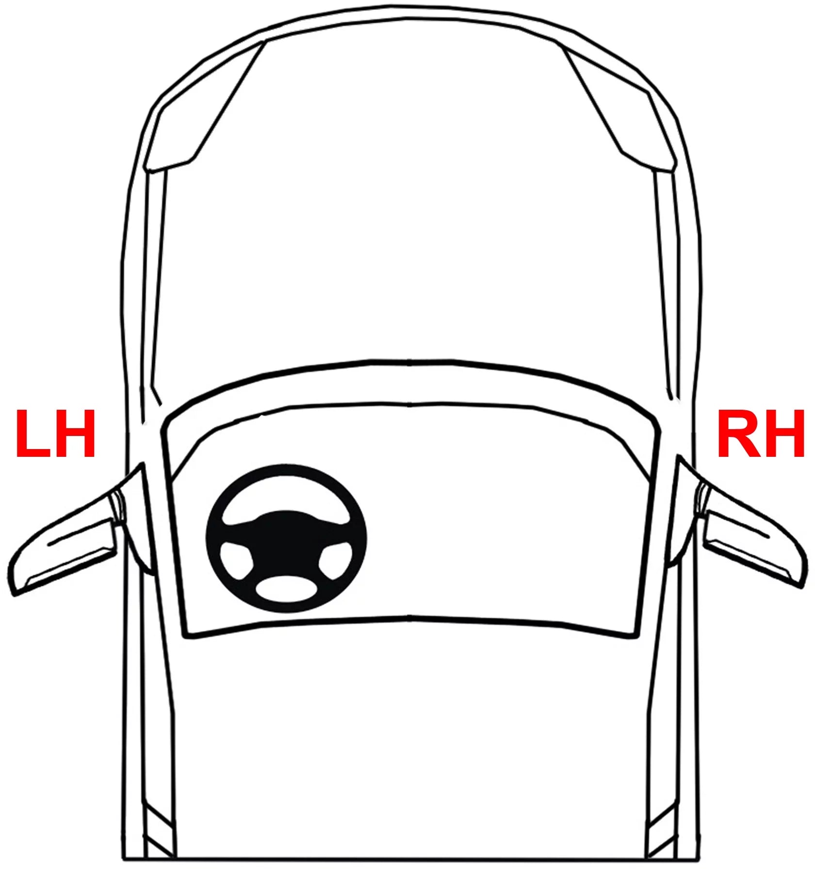 Compatible 2006-2010 Driver Heated With Kool-Vue Side Sonata Left Mirror Paintable Hyundai