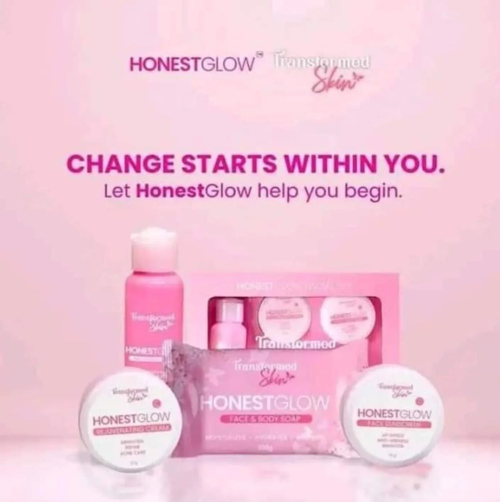 Glow Set Honest Transformed Skin Facial