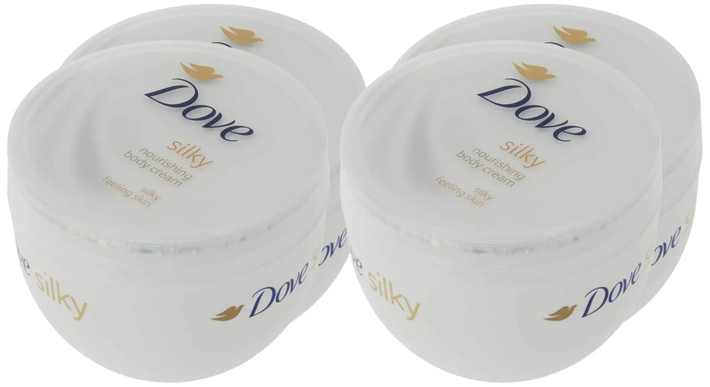 Dove Pack 300Ml 4 Silky - Body Nourishment Cream