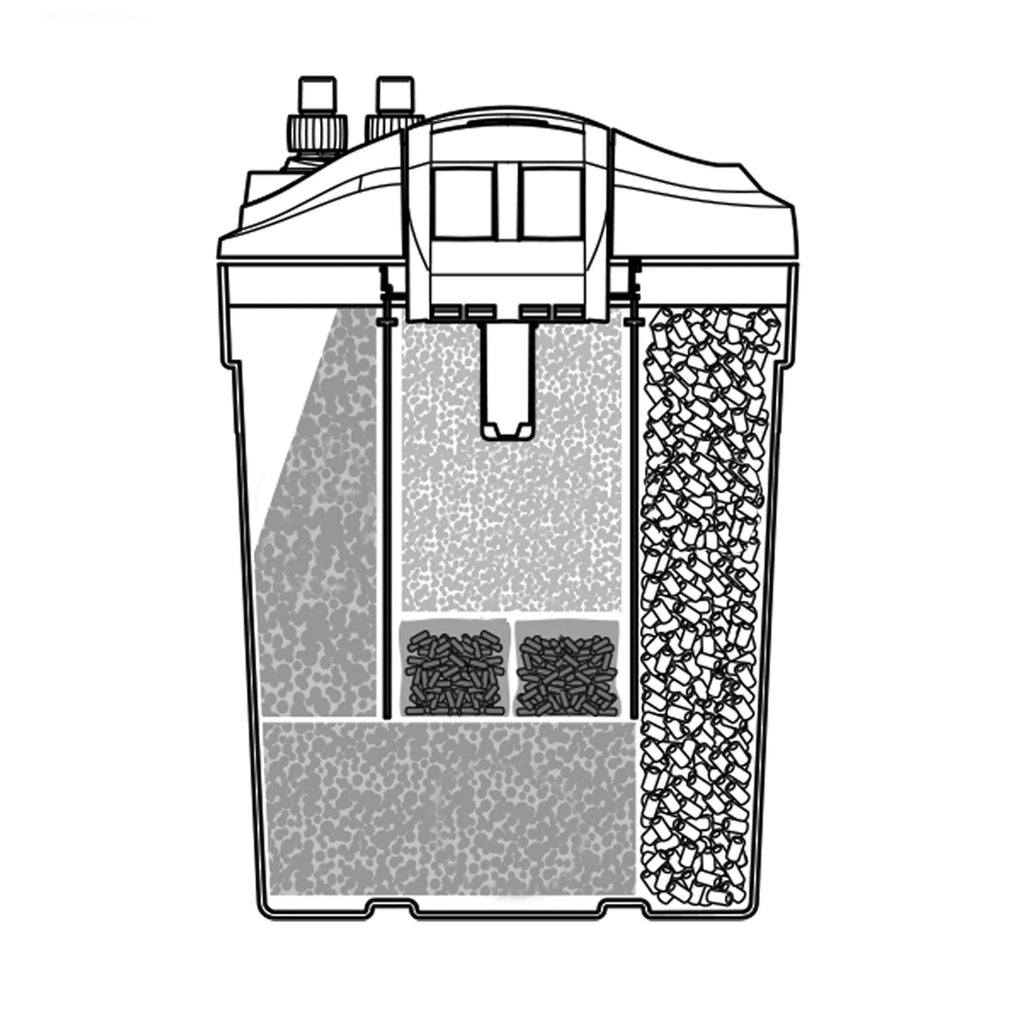 Aquarium 300 External OASE FiltoSmart Filter Grey -