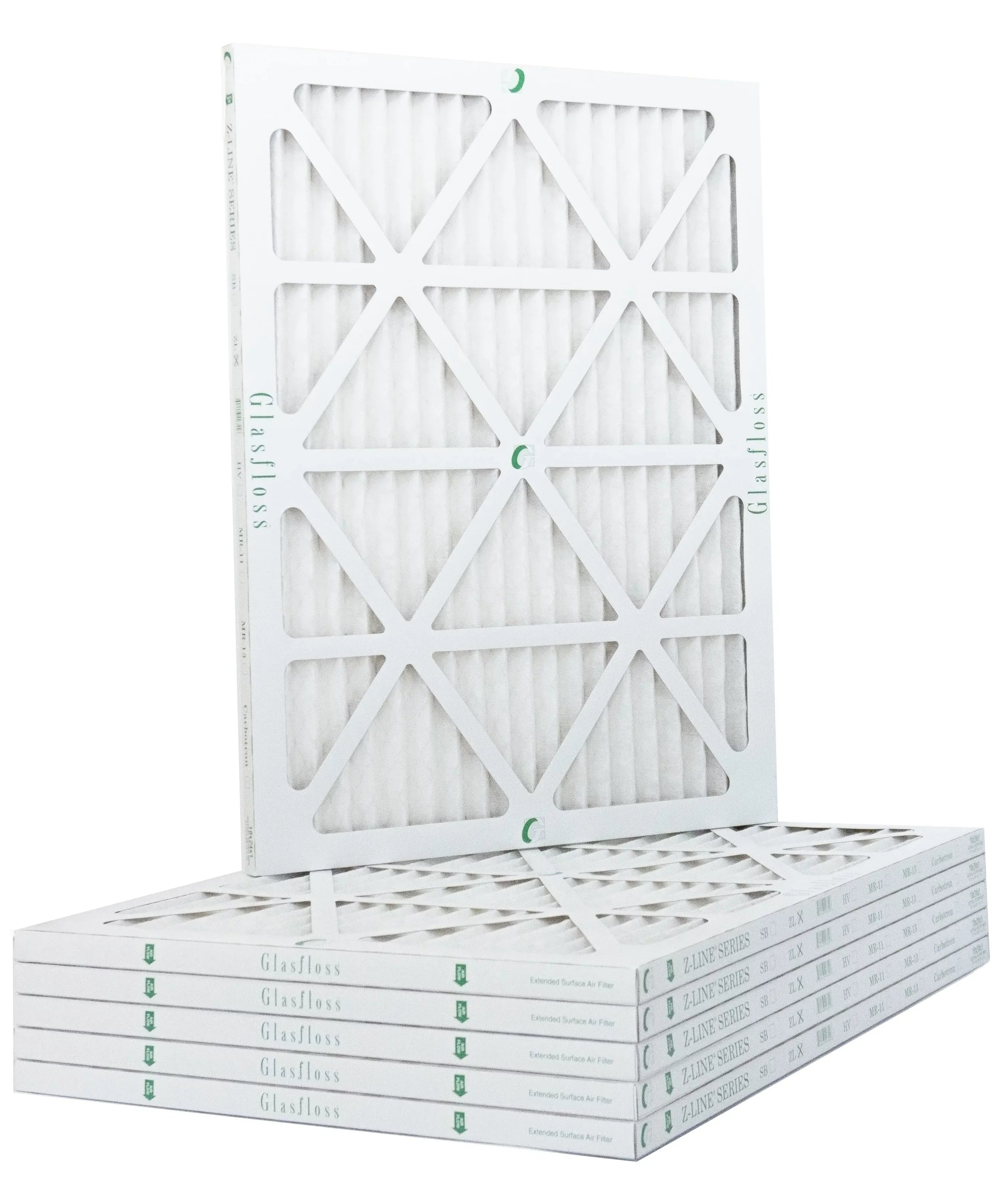 Size: Furnace (Actual 10 - 17.5 inch) 21.5x7/8 USA Made Filter in MERV x 18x22x1 Glasfloss -Qty:6 - Air -