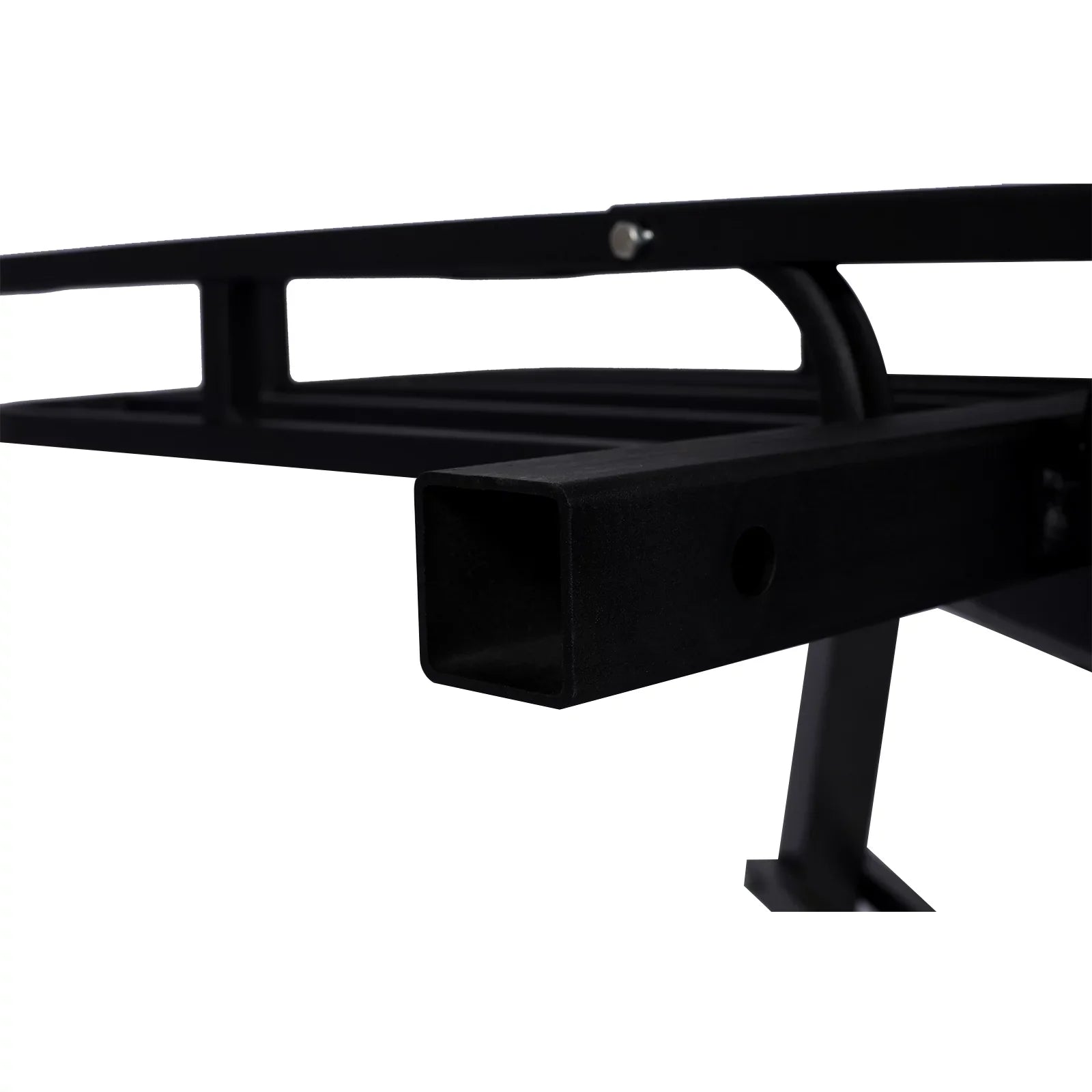 Mount Capacity, Cargo Rear Vans, RV's, - Rack Load Cargo Carrier, 2" Luggage Rack Steel SUV's, Hitch Basket Cars for Trucks, Black Receiver 500-lb with Hitch