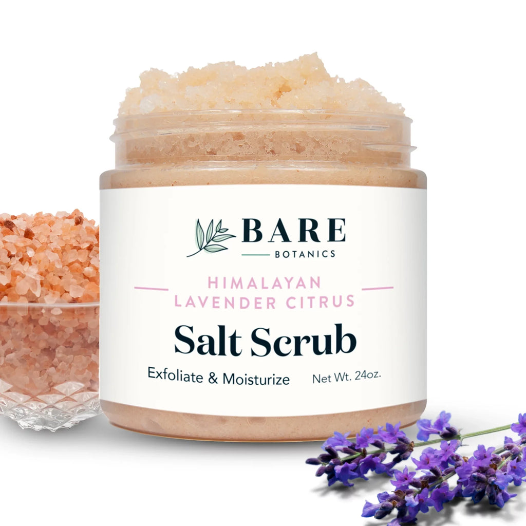 Body Botanics Salt Scrub Scrub Citrus Himalayan Bare oz 24 Lavender