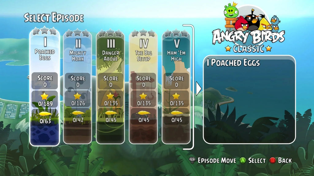 Angry 360 Birds Xbox Trilogy Activision