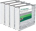 Bear, Generalaire, MERV Ultravation (4-Pack) Filters Trion and Air Furnace Air Skuttle, 20x25x5 for HVAC AC 8 Pleated Filterbuy