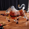 Crystal Bull Decanter Bourbon