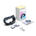 Heat Replacement Dissipation Face Mask Cool Magnetic 3 Quest Dual Air/Outward Eliminates Cooling VR Fan for Air Circulation Inward Fogging Fans Glasses
