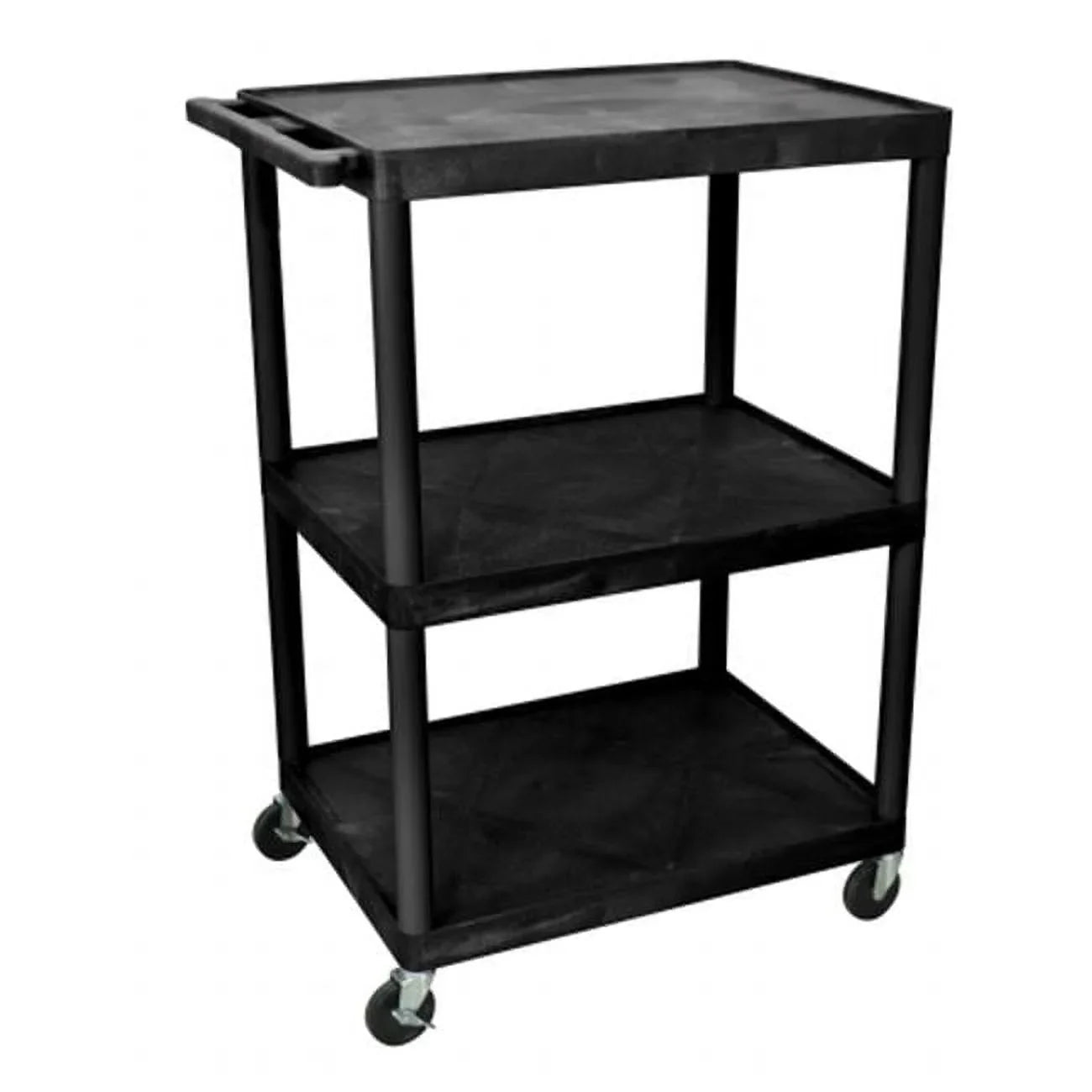 LP48E-B Tall Plastic 48'' Shelf Luxor Table