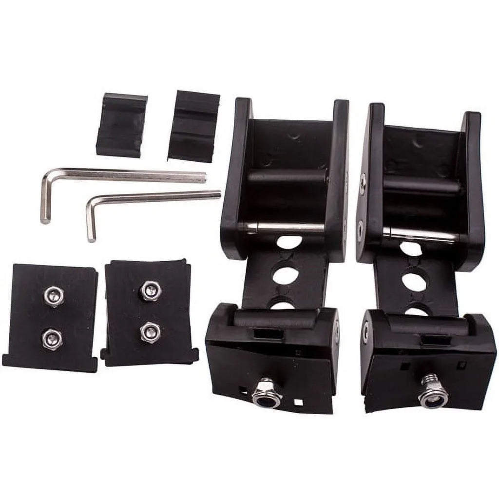 Jeep 2018 & 2007 Latch for Hood Locking Door 2Pcs Unlimited - Catch Wrangler 4 Door JK 2