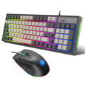 Effects, Key Keyboard Keys, Office Shortcut 6588 Full High Multi-function No and Programming Cool Conflict, V600+A905 Ergonomic Combo, Gaming Wired Macro Function, and Design, for