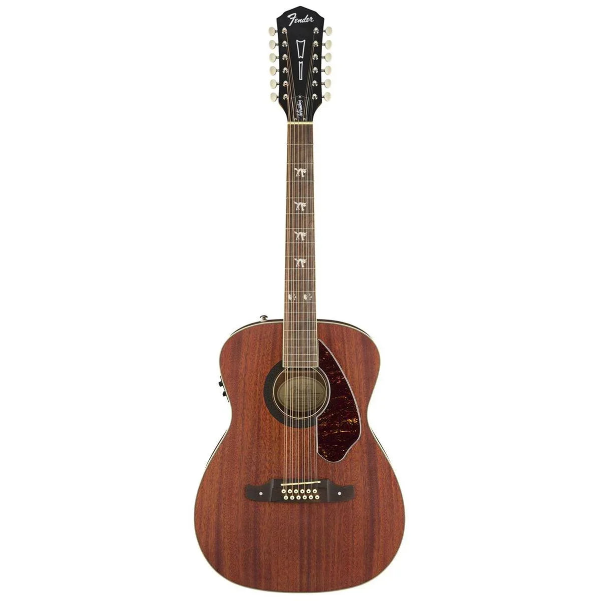 Concert Natural, Fingerboard Tim Acoustic Fender Guitar, 2-Year Armstrong Warranty, with 12-String Walnut Hellcat